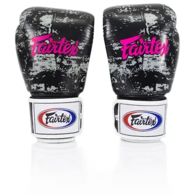 Gants de boxe d'entraînement Fairtex Dark Cloud 100% cuir