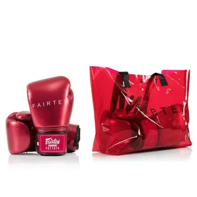 Gants de boxe d'entraînement Fairtex Metallic 100% cuir - 10