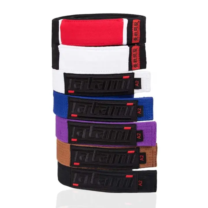 Ceinture JJB Tatamis FightWear noire Competition
