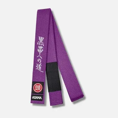 Ceinture de JJB Atama  Premium Violette - 1