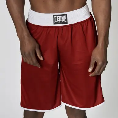 Short de Boxe anglaise réversible rouge & bleu - 2