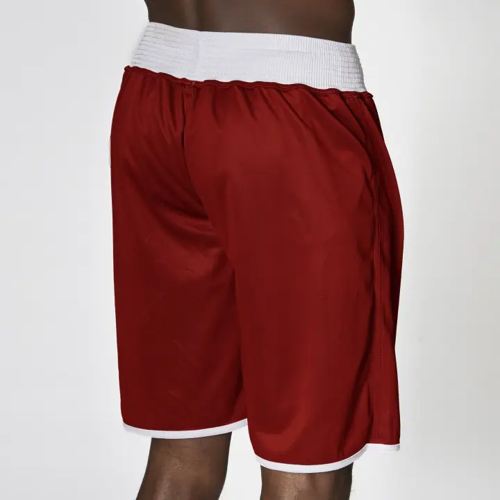 Short de Boxe anglaise réversible rouge & bleu