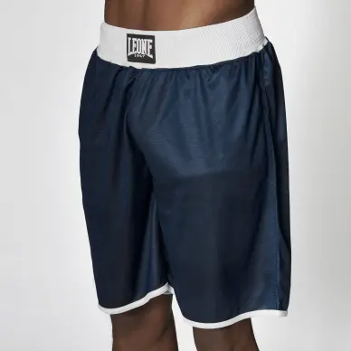 Short de Boxe anglaise réversible rouge & bleu - 7
