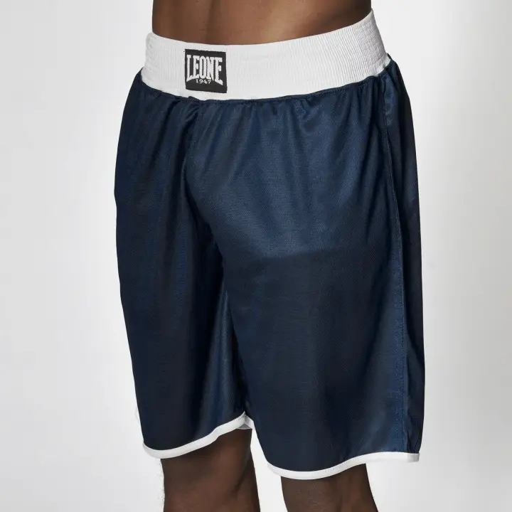 Short de Boxe anglaise réversible rouge & bleu