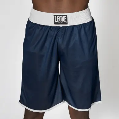 Short de Boxe anglaise réversible rouge & bleu - 8