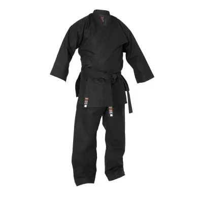 Kimono de Karaté Shureido KB-10 Noir Coupe Classique