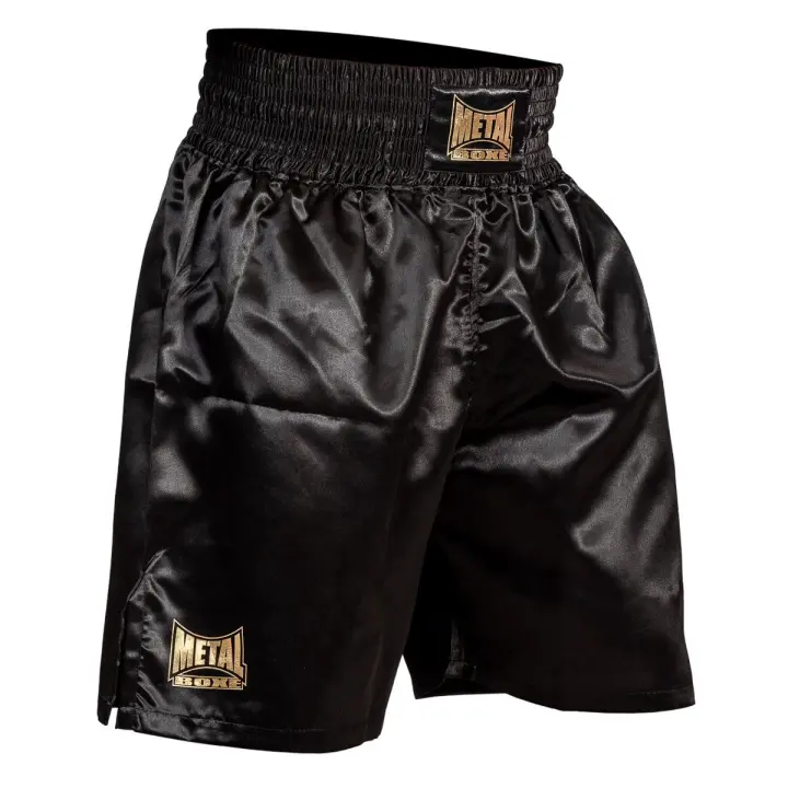 Short de Boxe Anglaise Pro Line Noir/Gold