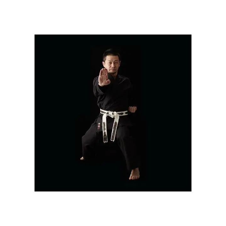 Kimono de Karaté Shureido KB-10 Noir Coupe Classique