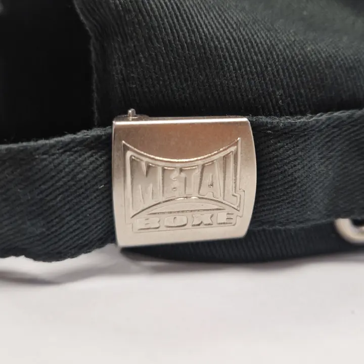 Casquette Metal Boxe Noir