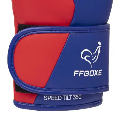 Gants de boxe Adidas Tilt 350 Vegan Pro FFBOXE Velcro - 2