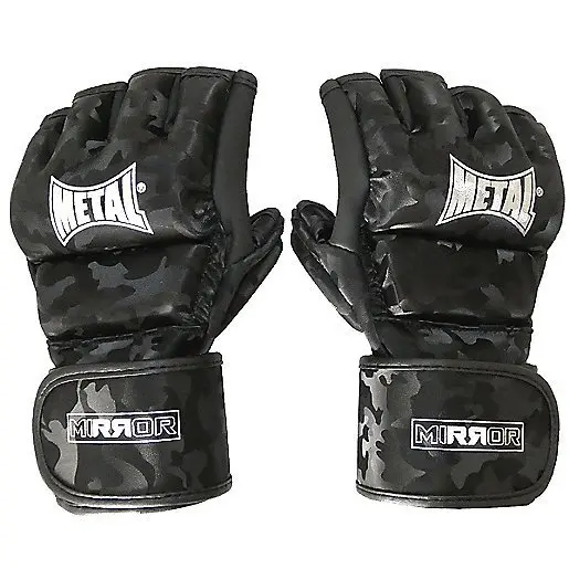 METAL BOXE Gants De Boxe Mirror 14 Oz – PU Haute Qualité, Mousse EVA, Technologie WINDTEC – Entraînement