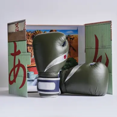 Gants de boxe Naruto Shippuden x Elion Paris Edition Limitée Kakashi