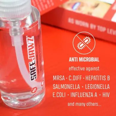 Spray désinfectant pour protège-dents SAFEJAWZ - 4