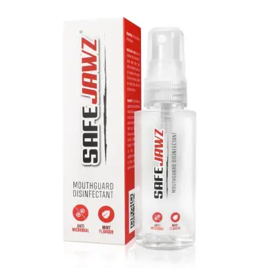 Spray désinfectant pour protège-dents SAFEJAWZ
