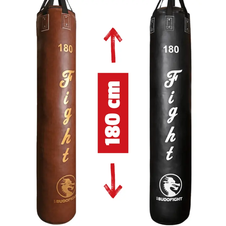 Sac de Frappe Cuir Vintage Budo-Fight