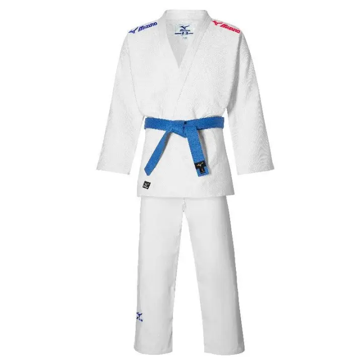 Kimono de Judo Mizuno Keiko 2 avec broderies épaules