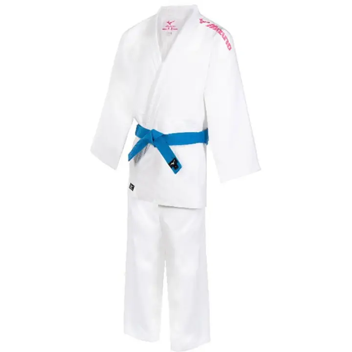 Kimono de Judo Mizuno Keiko 2 avec broderies épaules