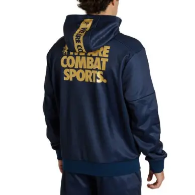 Sweatshirt zippé à capuche Leone DNA Navy - 2