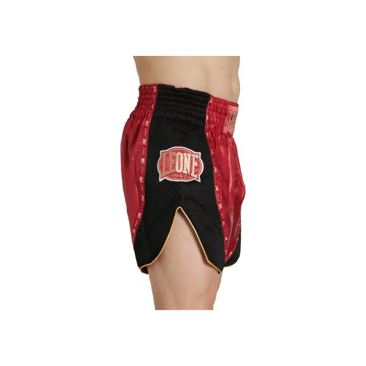 Short de Boxe Thai Leone Classic Rouge
