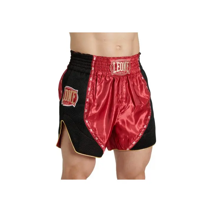 Short de Boxe Thai Leone Classic Rouge