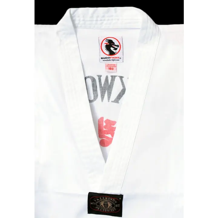 Dobok de taekwondo Budofight col blanc