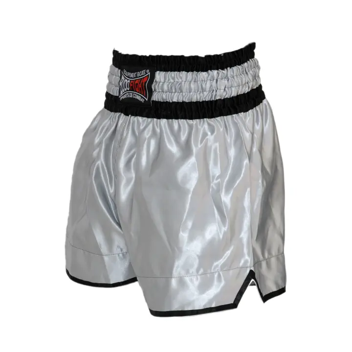 Short de Boxe Thaï NO LIMIT gris