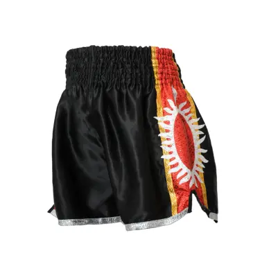 Short de Boxe Thaï SUPERNOVA noir & rouge - 3