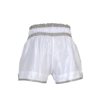 Short de Boxe Thaï NO LIMIT blanc - 3