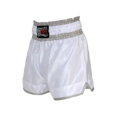 Short de Boxe Thaï NO LIMIT blanc
