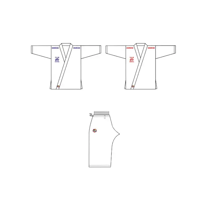 Kimono de Karaté Shureido Waza avec broderie épaule