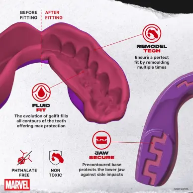 Protège-dents SAFEJAWZ X-Men Gambit - 6