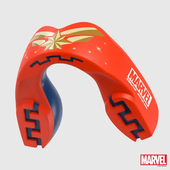 Protège-dents SAFEJAWZ Captain Marvel Rouge