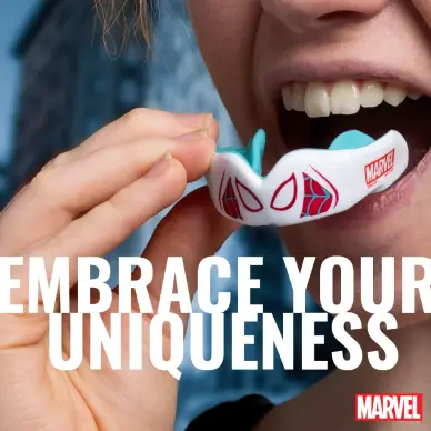 Protège-dents SAFEJAWZ Marvel Spider-Gwen Blanc - 3