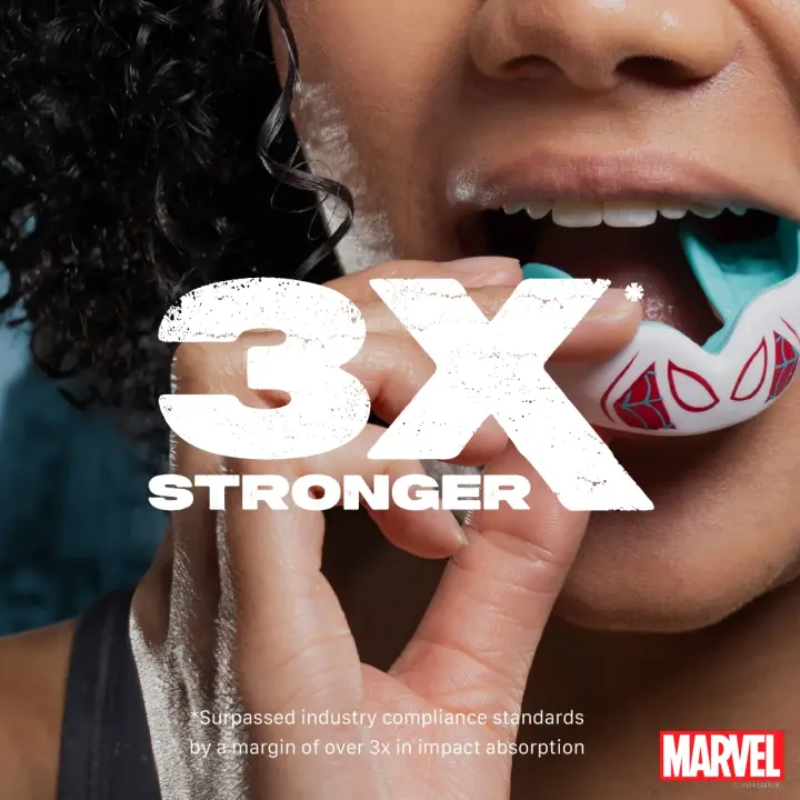 Protège-dents SAFEJAWZ Marvel Spider-Gwen Blanc