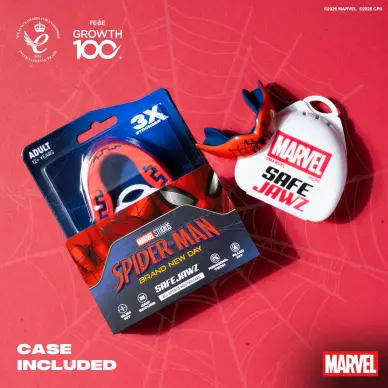 Protège-dents SAFEJAWZ Marvel Spider Man Rouge - 3
