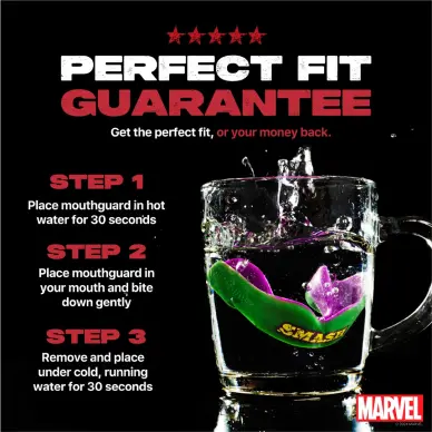 Protège-dents SAFEJAWZ Marvel The Hulk - 8