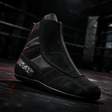 Scarpe da Boxe Francese Rivat F1 Nero