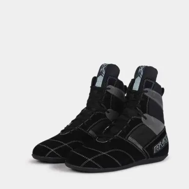 Scarpe da Boxe Francese Rivat Top Nero/ Antracite