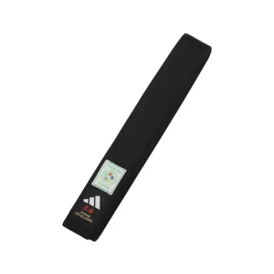 Ceinture de Judo Noire IJF Adidas