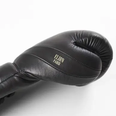 Gants de boxe Elion L’Élégant à lacets – Cuir Nappa premium - 6