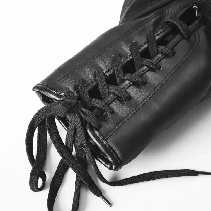 Gants de boxe Elion L’Élégant à lacets – Cuir Nappa premium