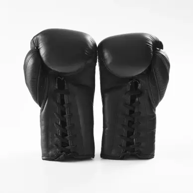 Gants de boxe Elion L’Élégant à lacets – Cuir Nappa premium - 3