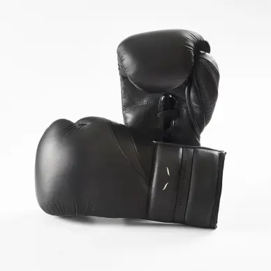 Gants de boxe Elion L’Élégant à lacets – Cuir Nappa premium