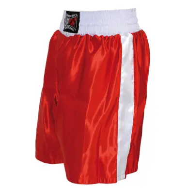 Short de Boxe Anglaise Rouge