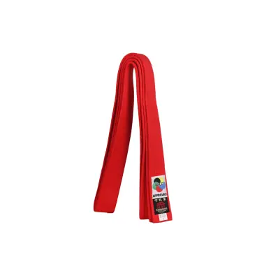 Ceinture de Karaté Shureido Compétition Kata Rouge WKF - 2