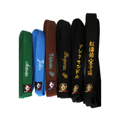 Ceinture de Karaté Bleue - 3