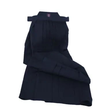 Hakama d'Aïkido Bleu Meiji Importation Japon