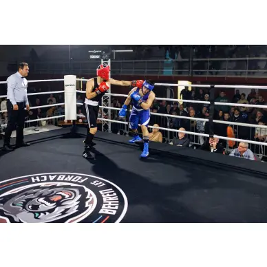 Gants de Boxe Compétition Anglaise Amateur 100% cuir - 13