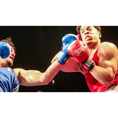 Gants de Boxe Compétition Anglaise Amateur 100% cuir - 21