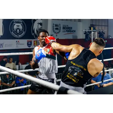 Gants de Boxe Compétition Anglaise Amateur 100% cuir - 24